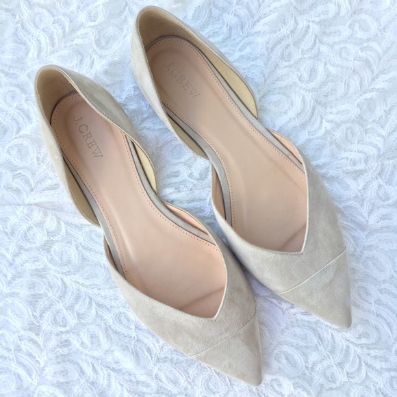 J. Crew Shoes - J. Crew Sadie Flats in Suede Size 9.5